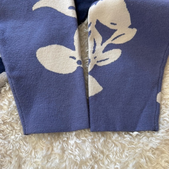 Maeve by Anthropologie The Carys Mock Neck Sweater Blue Size XL - Picture 9 of 12